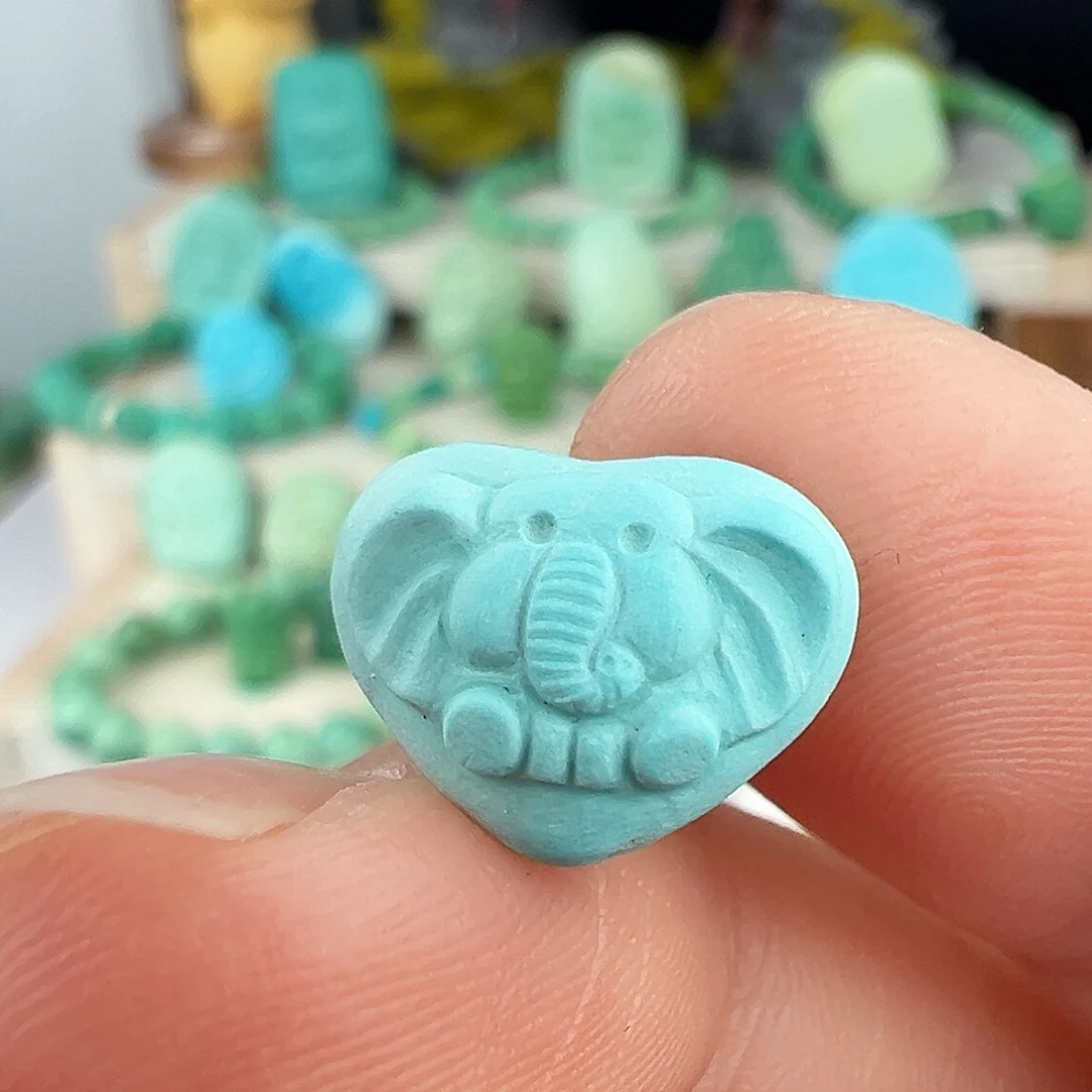 绿松石未镶嵌主播万珍