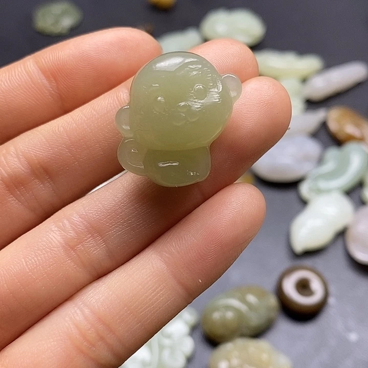 颈饰未镶嵌和田玉无**望