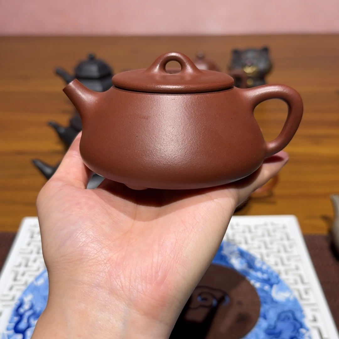 茶壶紫砂石瓢190cc……清水泥