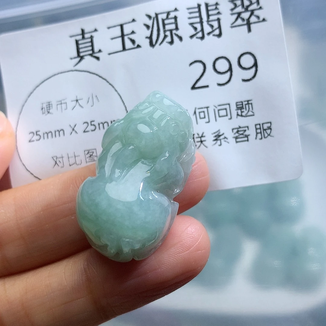 翡翠未镶嵌颈饰299