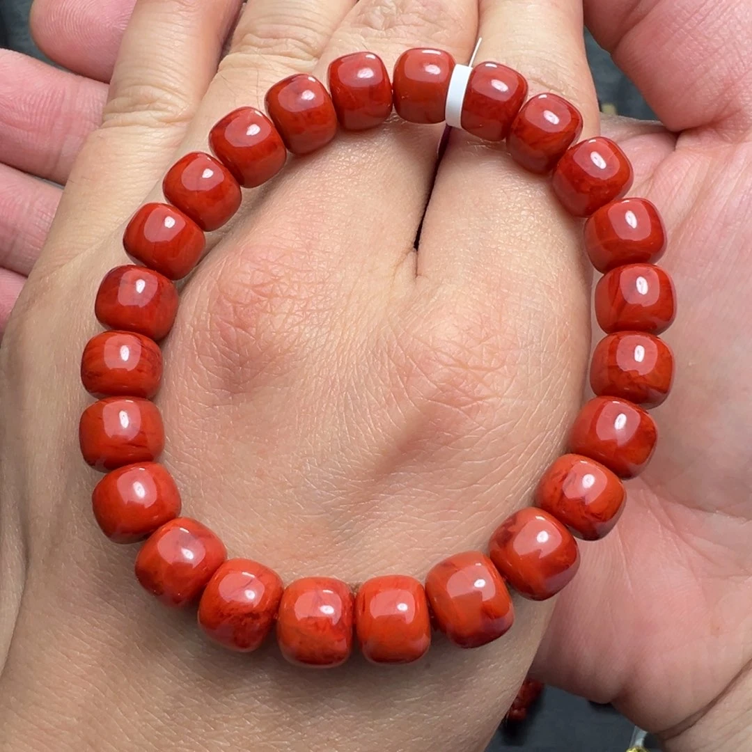 南红玛瑙颈饰未镶嵌