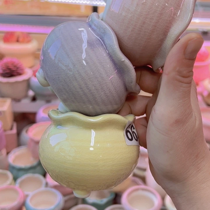 陶瓷花盆当场凑满12包邮