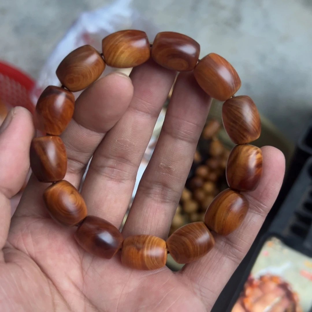 柏木太行陈化瑕疵黑油枣珠