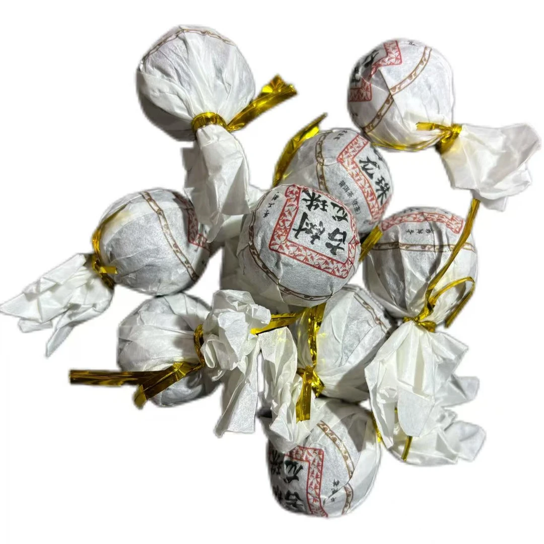 2024年头春包麦地普洱生茶龙珠8克*30颗-【6号】