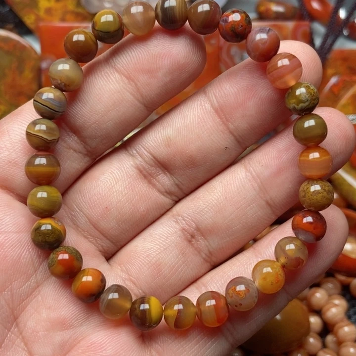 玛瑙/玉髓手串未镶嵌