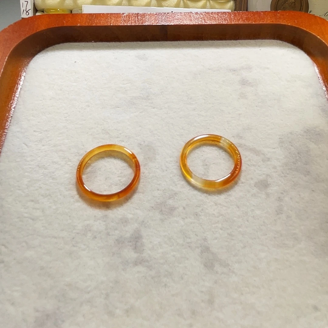 戒指未镶嵌玛瑙/玉髓