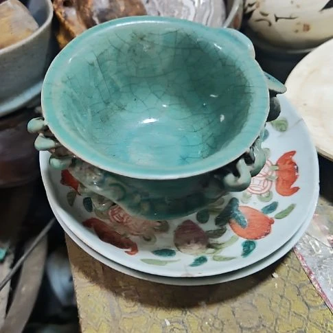 用***5陶陶瓷器摆件百件