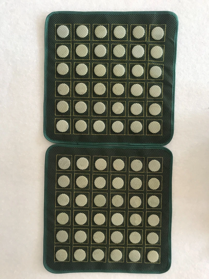 玉石坐垫加大36颗玉石一个