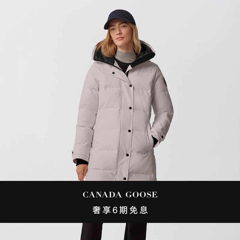 CANADA GOOSE加拿大鹅 Shelburne女士黑标派克大衣经典升级3802WB