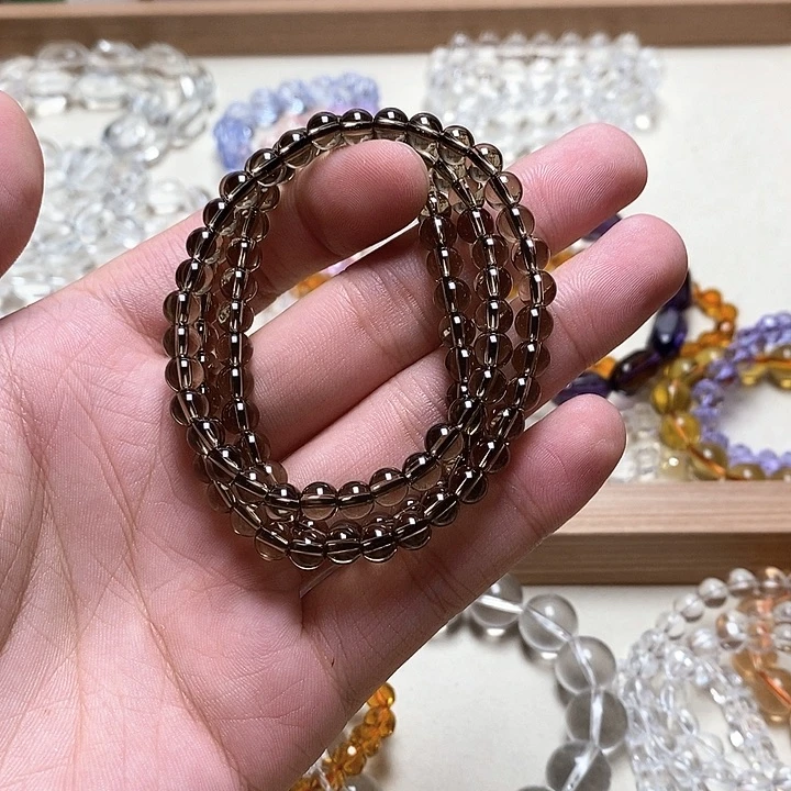 非金属无卡6mm茶三圈