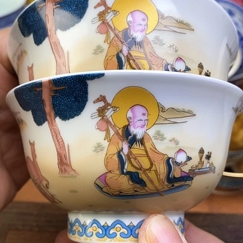 景德镇陶瓷藏式茶碗