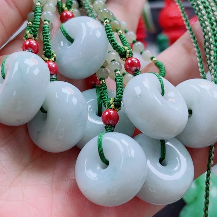颈饰未镶嵌翡翠多样性发货一件