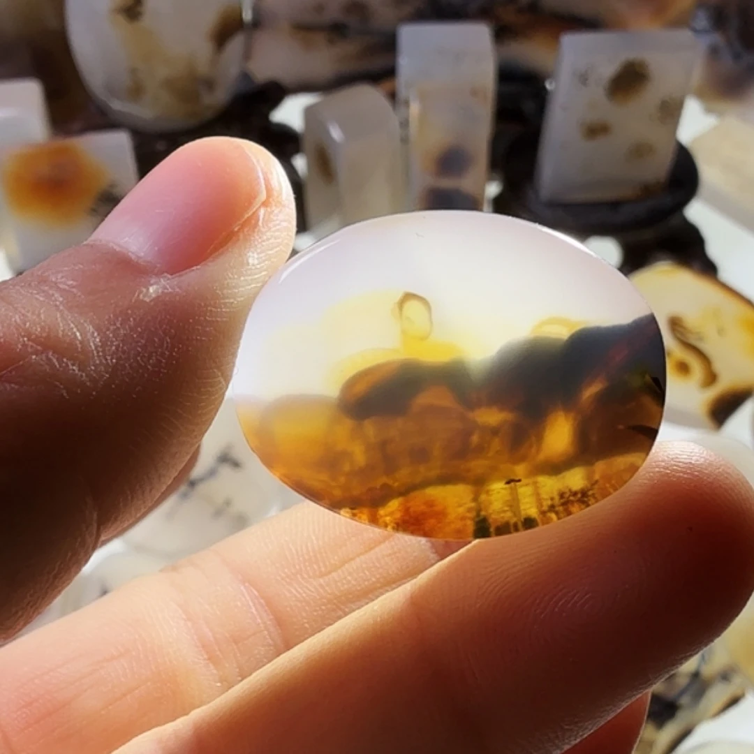 玛瑙/玉髓未镶嵌珠宝半成品