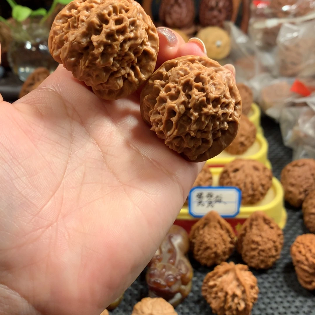 文玩核桃小众雪花元宝