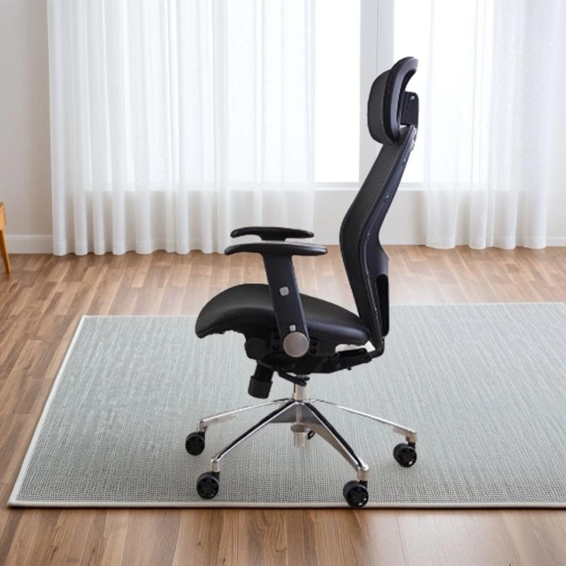 网布电脑椅子家用书房办公椅子现代简约舒适久坐黑色升降转椅