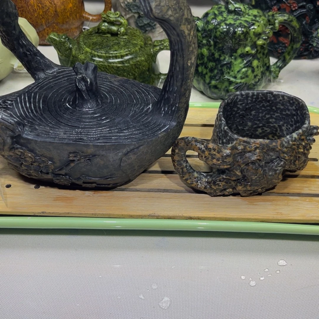 随***道石材冰碛岩一套精品双十一