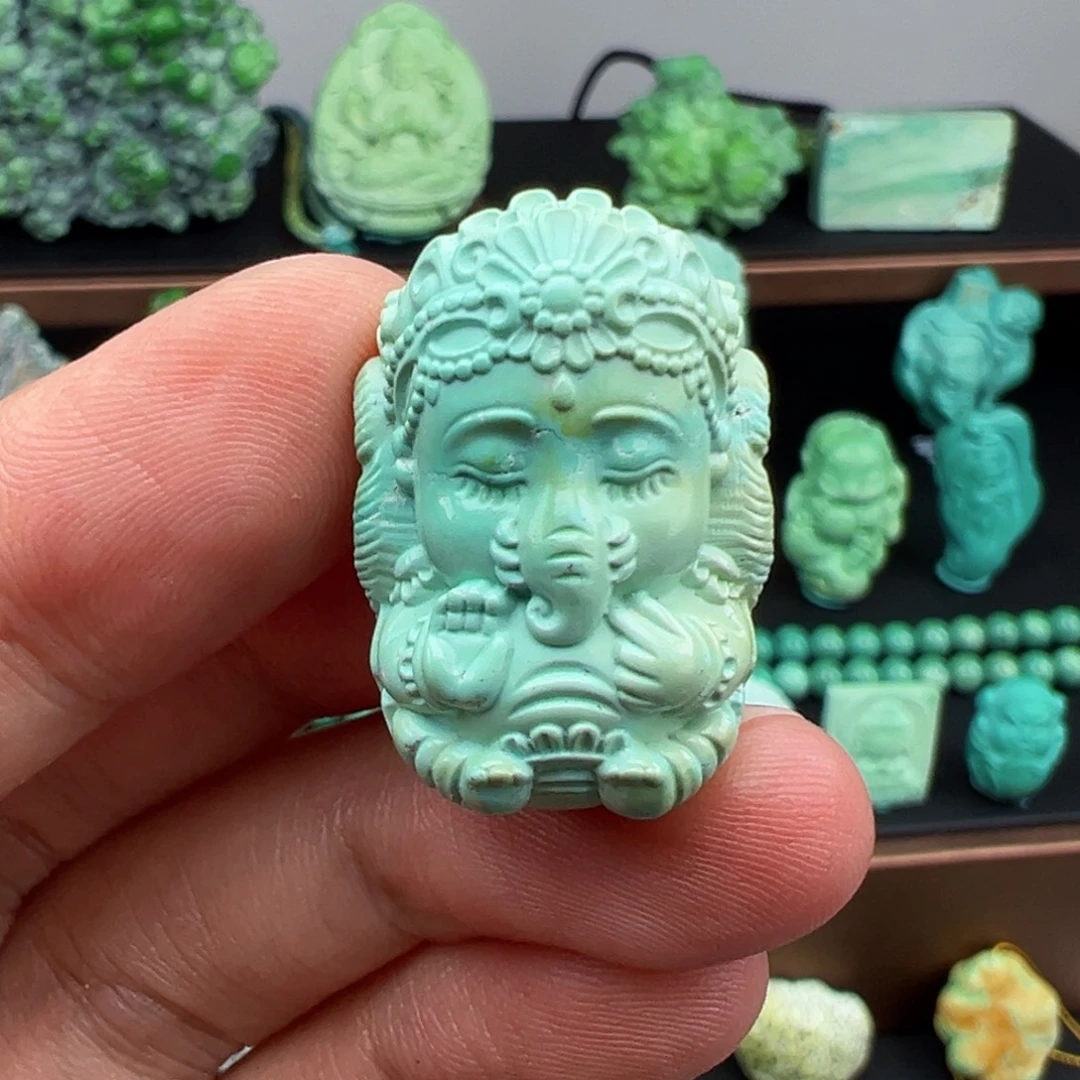 未镶嵌绿松石主播小林