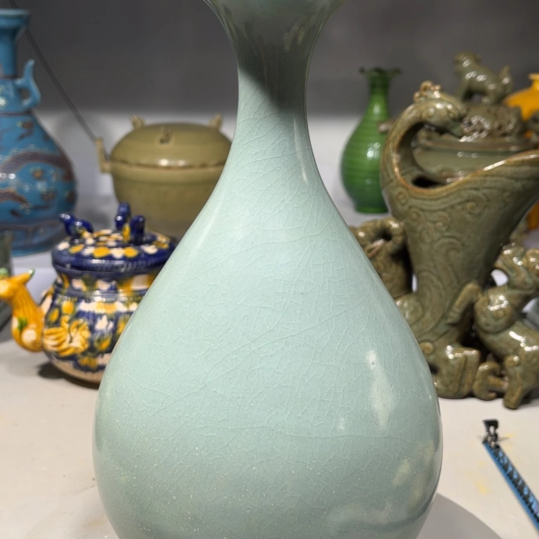 瓶汝窑瓷器品相完美
