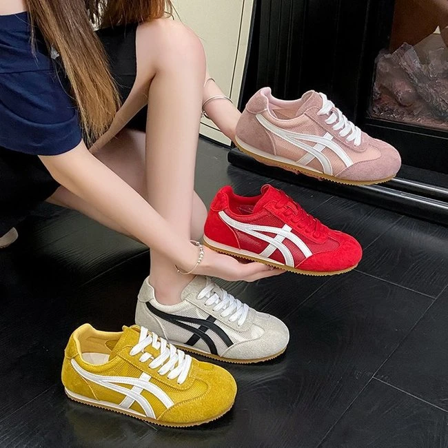 2025春夏季平底鞋新款韩版ins女学生防滑阿甘板鞋休闲单鞋