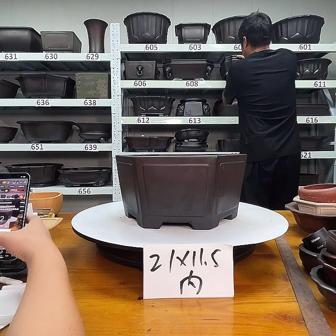 紫砂花盆宜兴紫砂20号