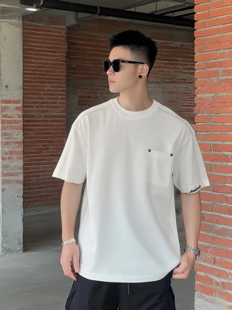 【绿松石口袋】广州uus高货潮流新款个性百搭休闲夏季短袖F92225