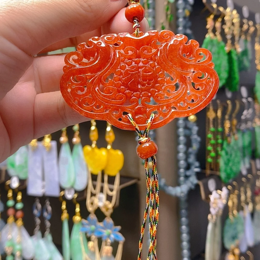 未镶嵌翡翠耳饰翡翠