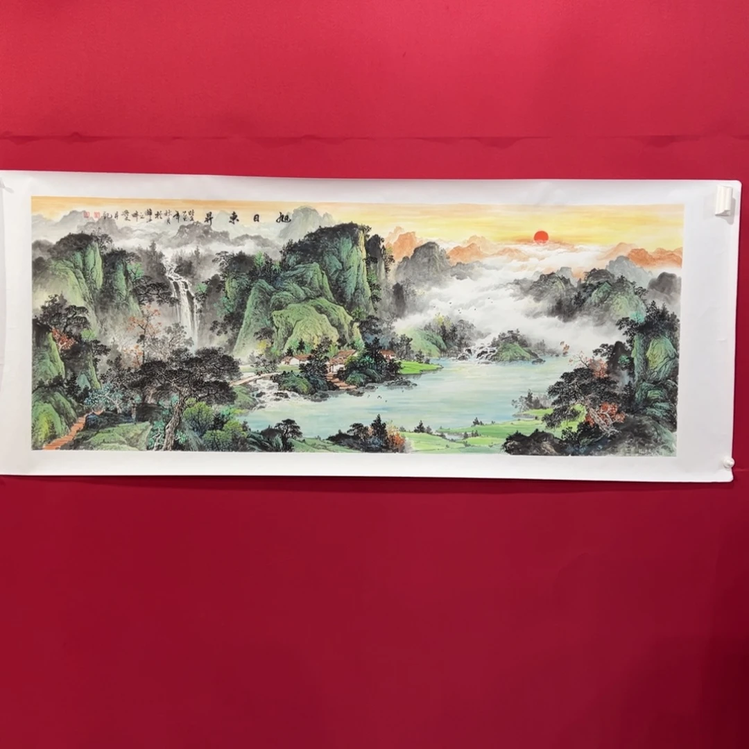 大***白国画刘老师小六作品