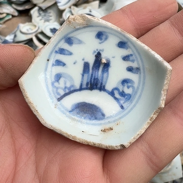 瓷片瓷片标本，顺丰包邮