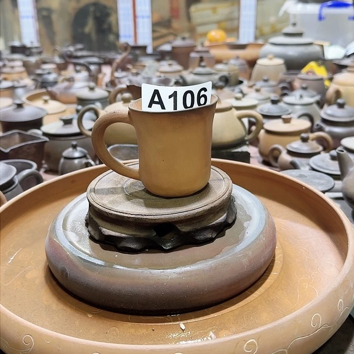 紫砂茶壶坭兴陶柴烧