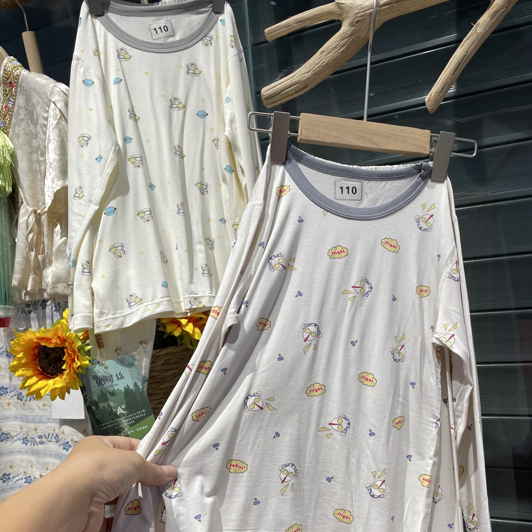 夏季家居服套装薄款打底卡通风夏季欧美风