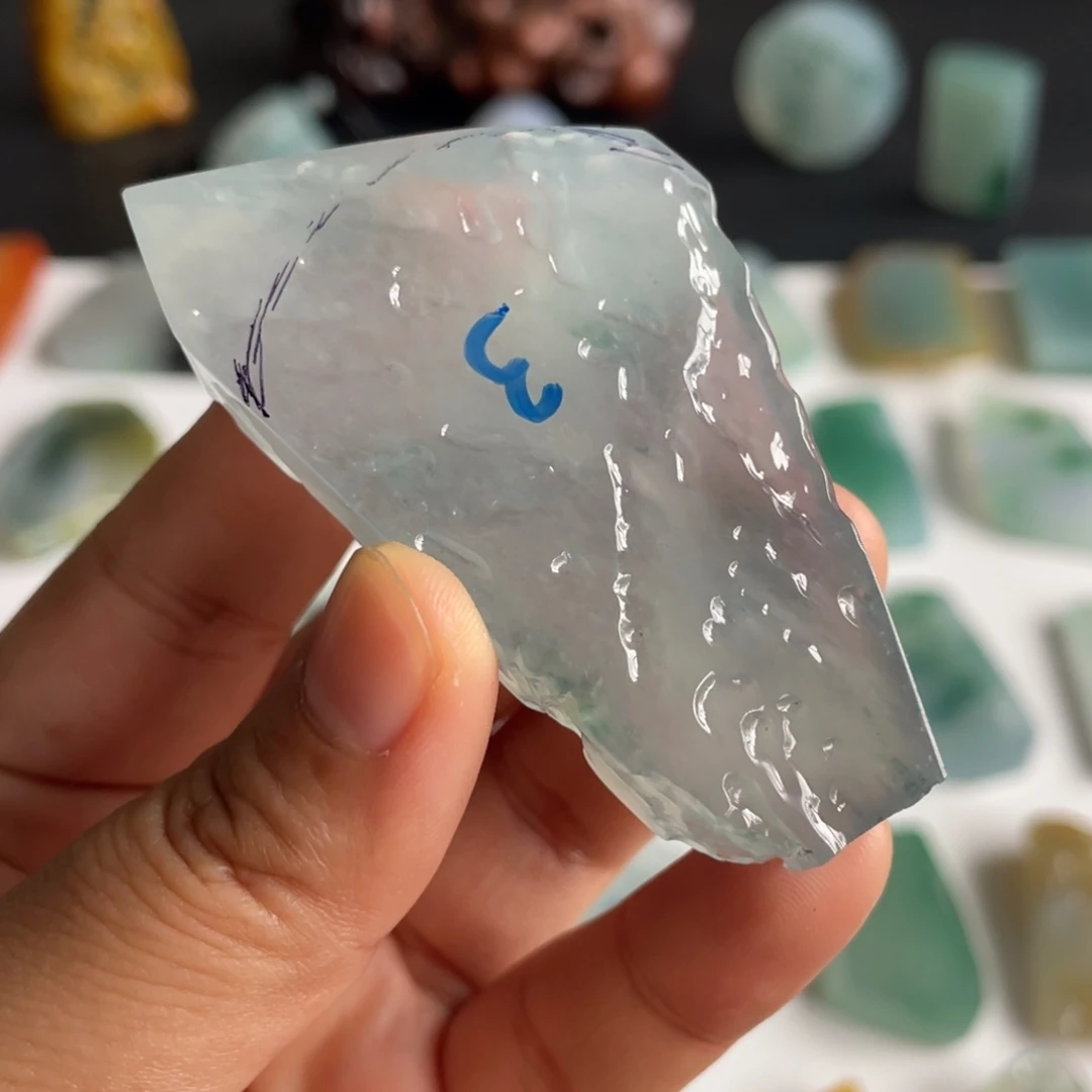 定制翡翠未镶嵌包工