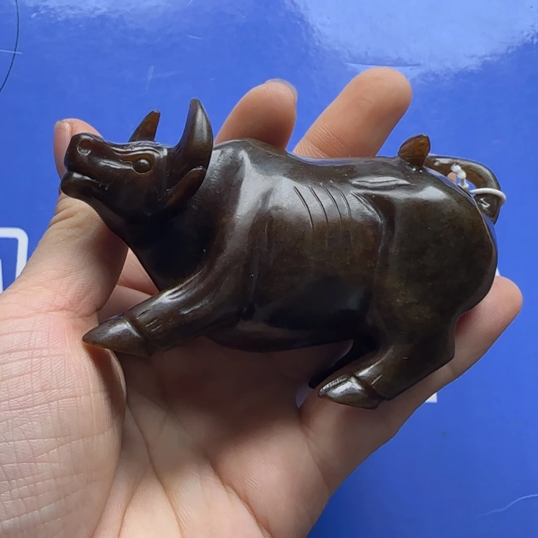 和田玉未镶嵌把件A*