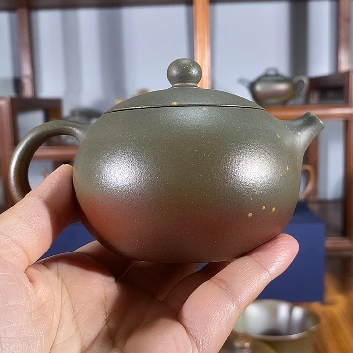 紫砂茶壶200cc西施 底槽清