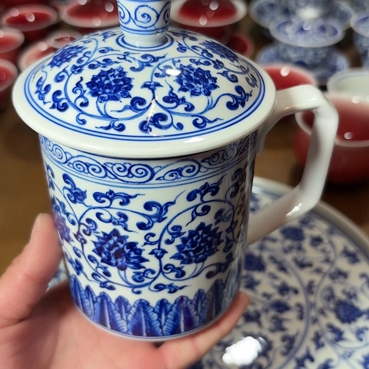 喇****陶瓷景德镇高温陶瓷杯子