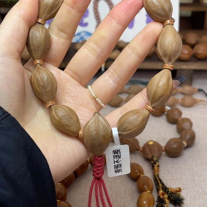 手串/手链橄榄核梅林铁核15.26头货三面佛