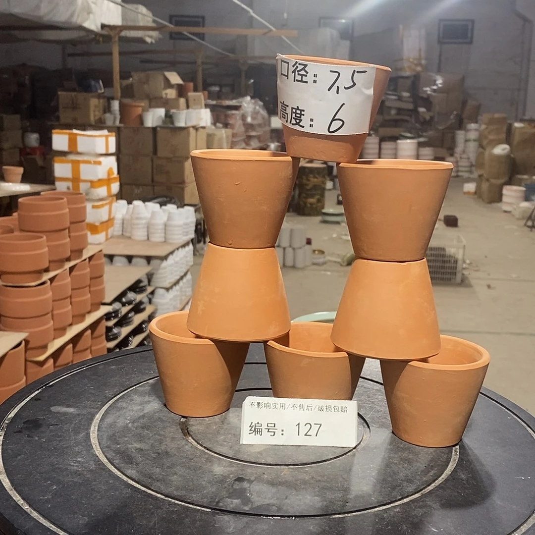 微瑕花盆-127-口7.5×6-8个
