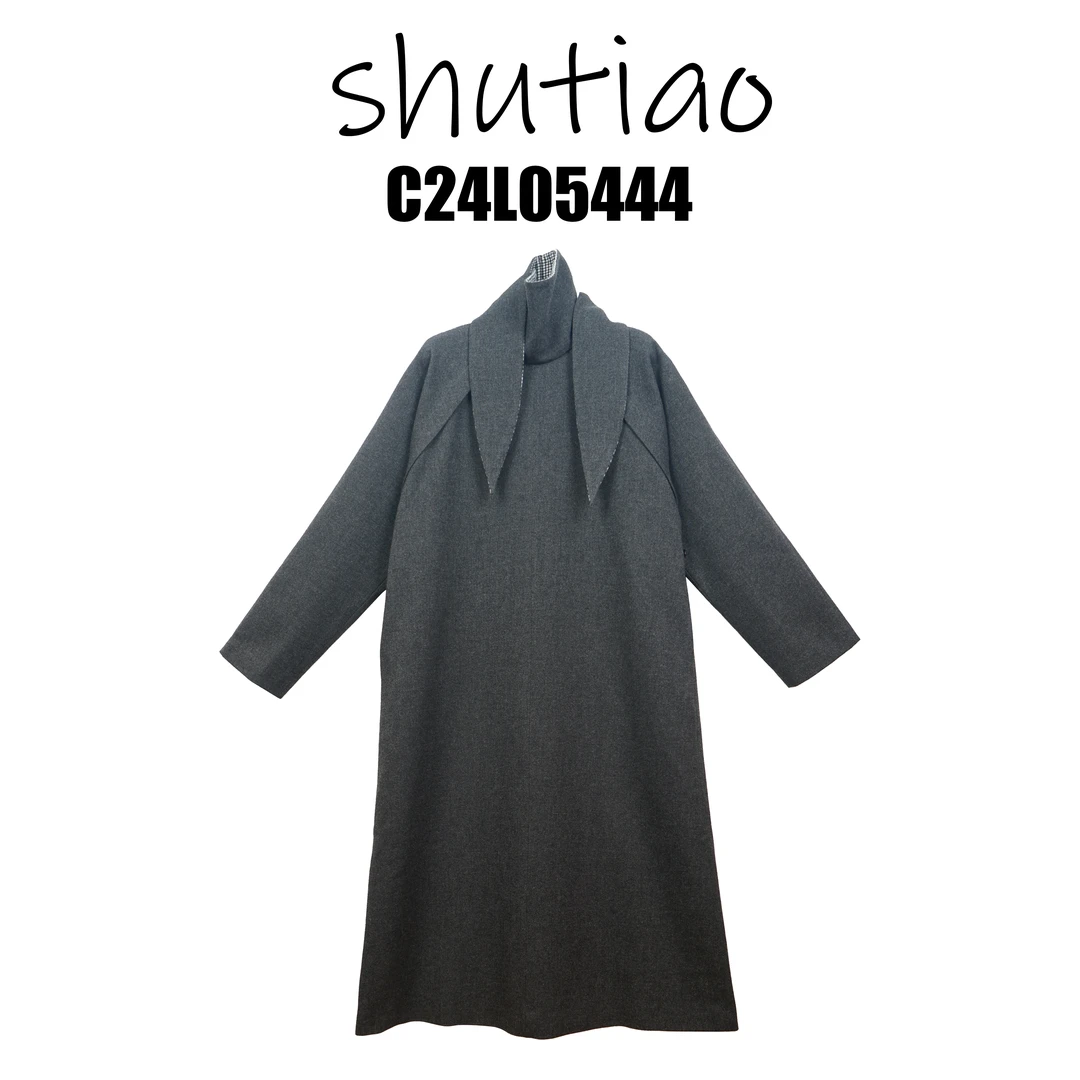 【SHUTIAO】2024秋冬：新款小众设计款连衣裙C24L05444