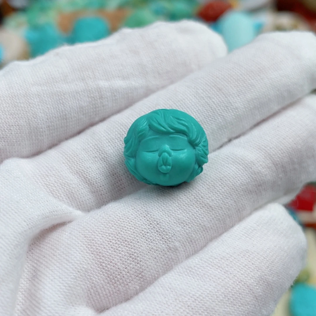 绿松石未镶嵌珠宝奇石