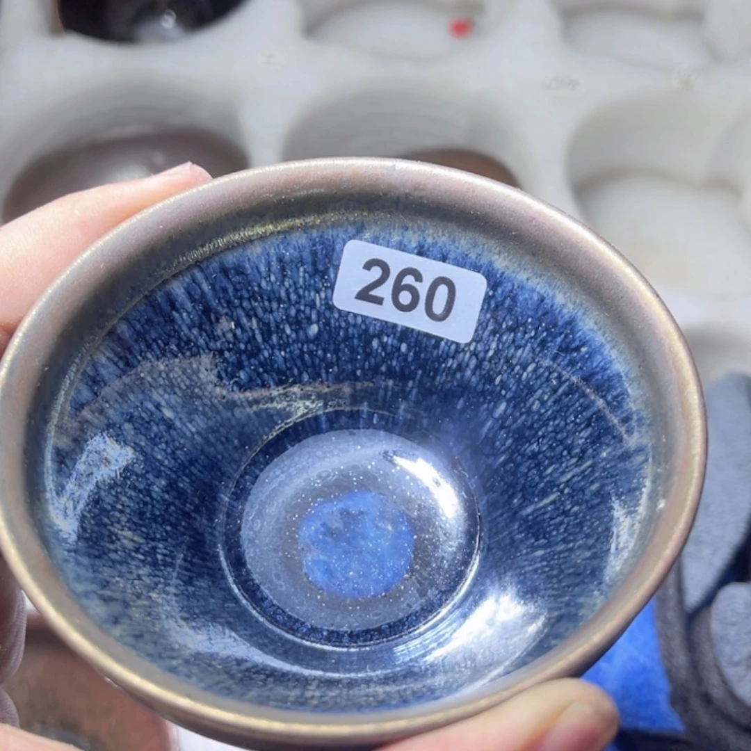 茶盏原矿原釉柴烧建盏