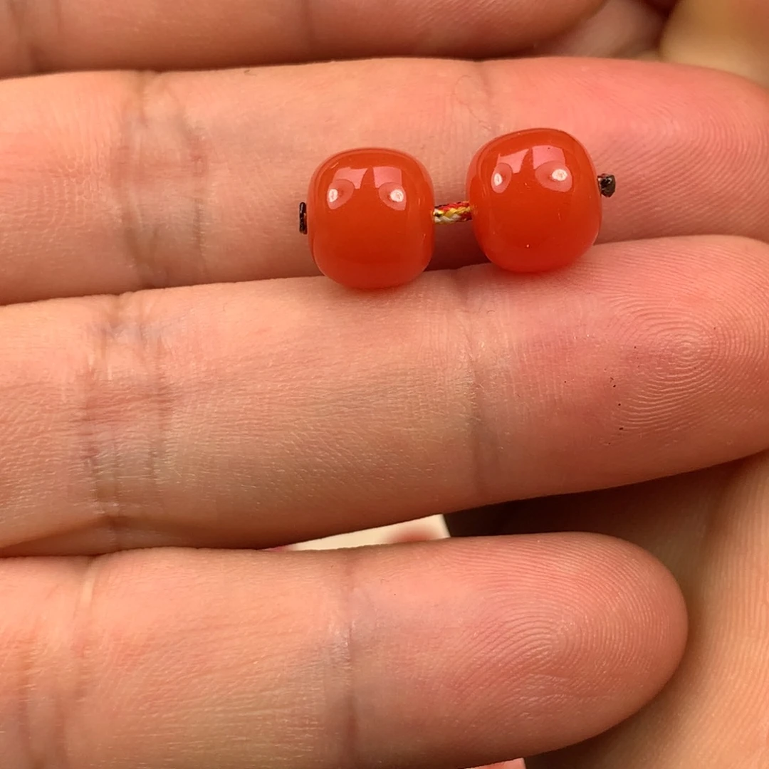 南红玛瑙珠子未镶嵌