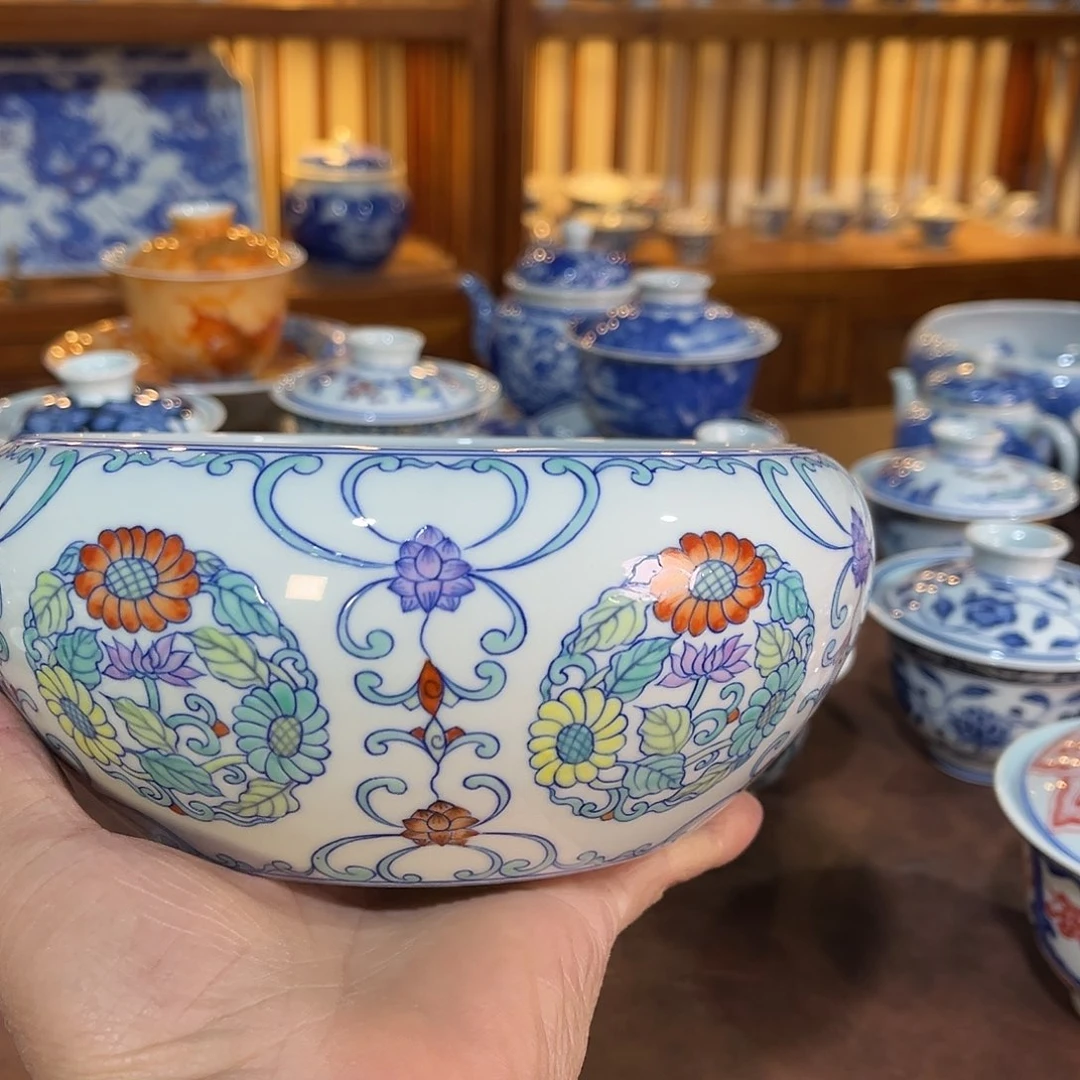 錡镇堂手工手绘水洗