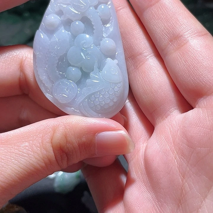 颈饰未镶嵌翡翠天