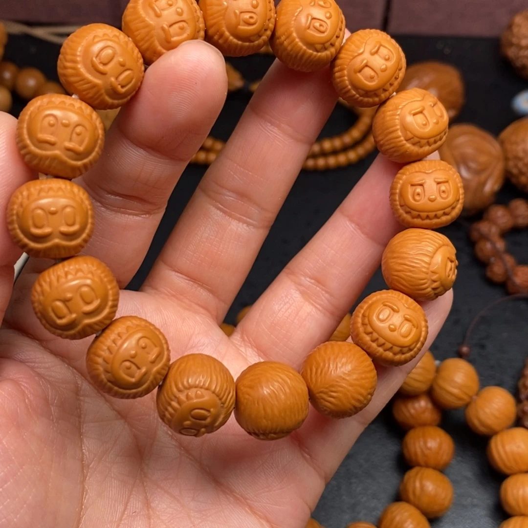 猴头核桃吊坠橄榄猴头