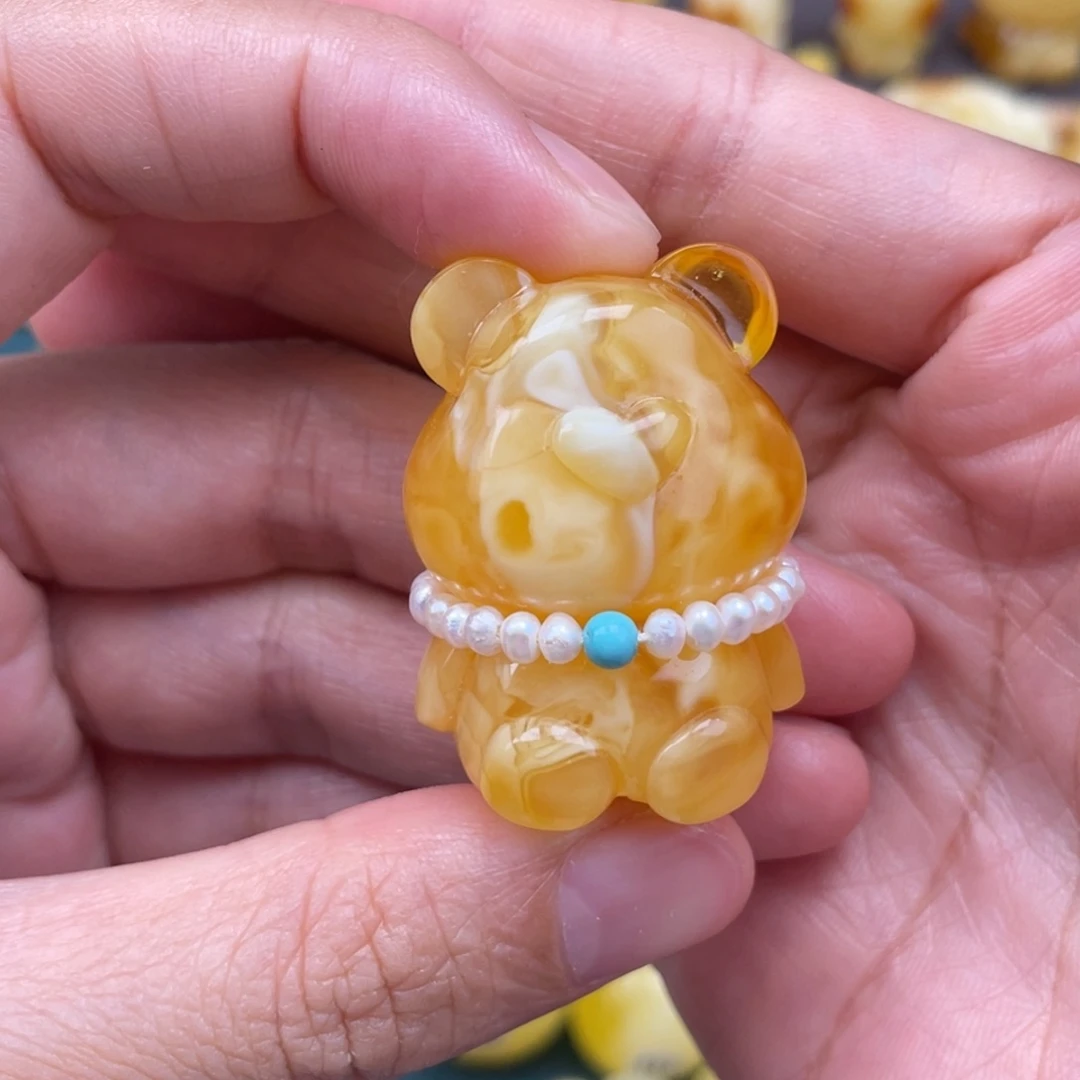裸石琥珀未镶嵌蜜蜡