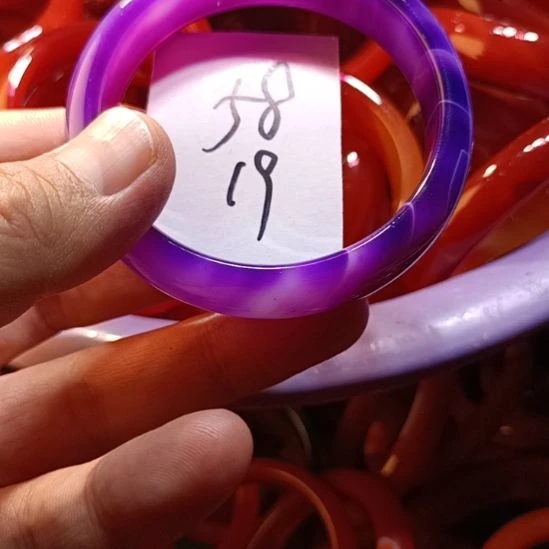 玛瑙/玉髓未镶嵌手镯