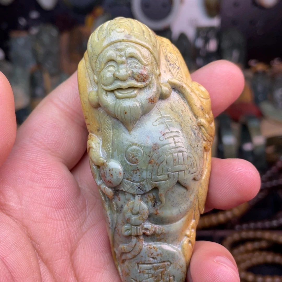 岫岩河磨玉（透闪石质玉）未镶嵌颈饰