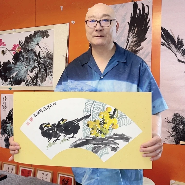 国画张圣敏先生纯手绘作品