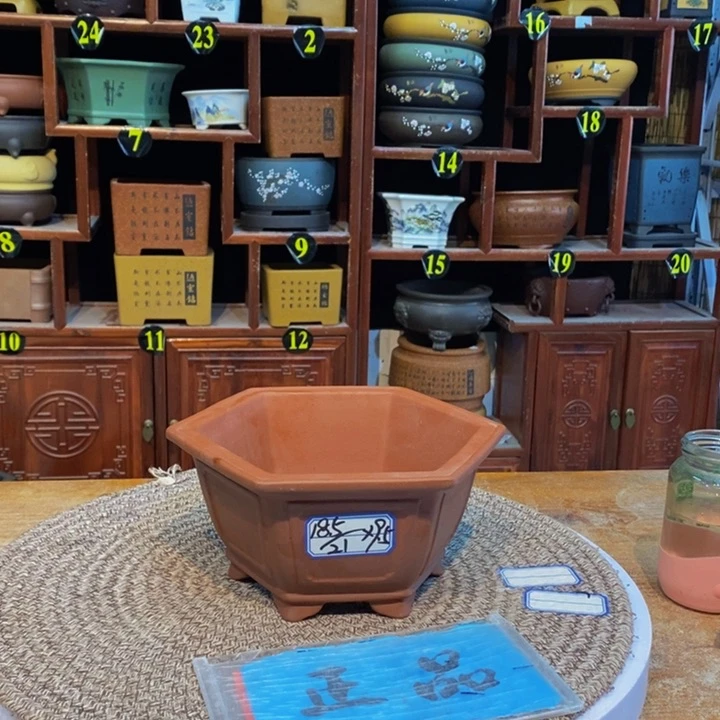 紫砂花盆紫砂花盆