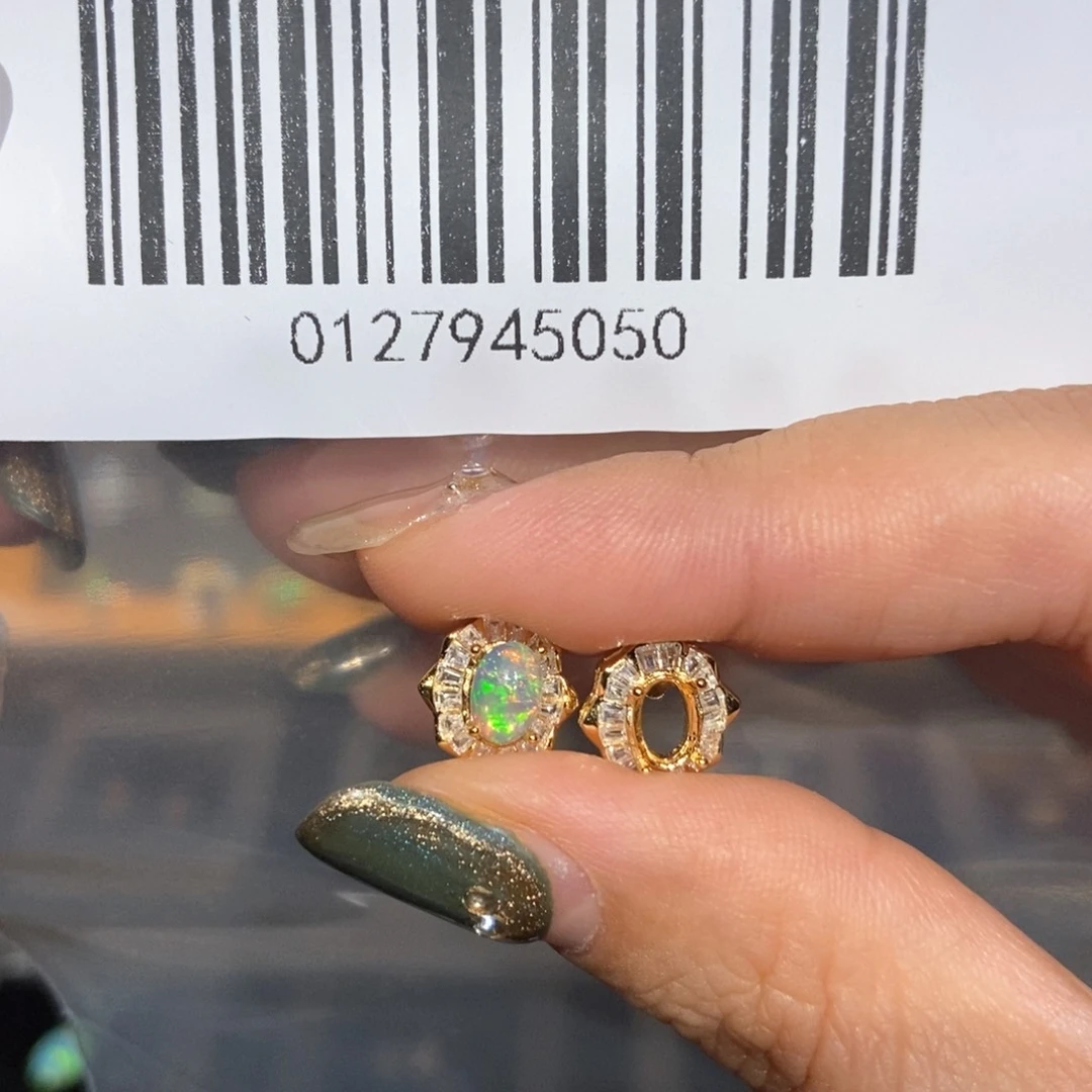 无****欧泊未镶嵌戒指戒指