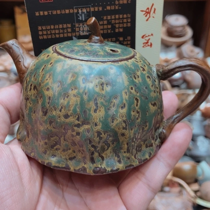 柴烧老岩泥高端茶器